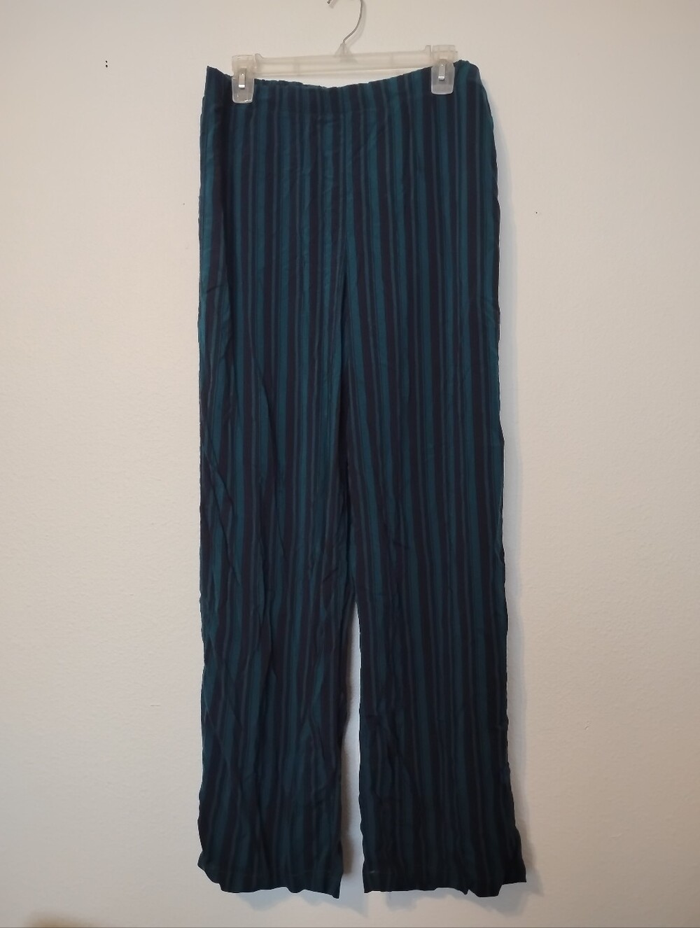 Pink Republic Two Tone Striped Rayon Pants